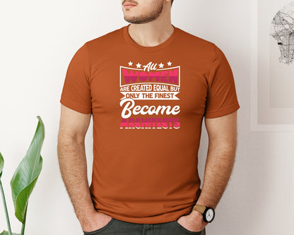brand:Bella Canvas|color:Autumn|Architect Architecture T Shirt Design 161 Graphic T-Shirt