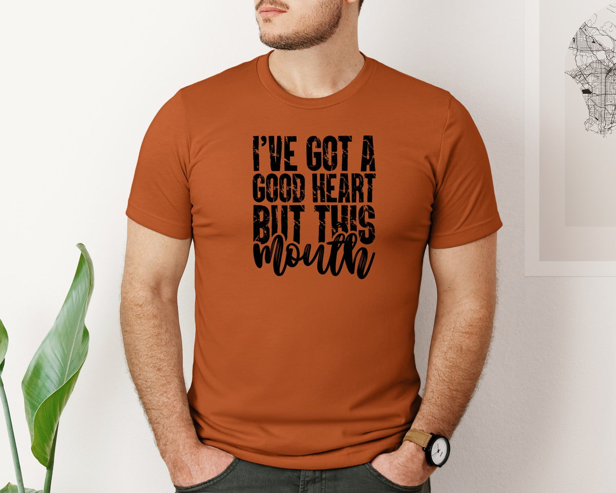 brand:Bella Canvas|color:Autumn|Sarcastic Quotes Funny Graphic T-Shirt