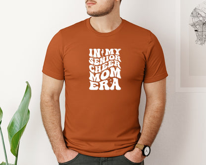 brand:Bella Canvas|color:Autumn|In My Senior Cheer Mom Era 2 Graphic T-Shirt