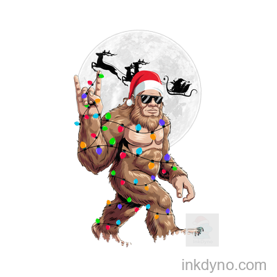 Bigfoot-Santa-Christmas-Tree-Lights