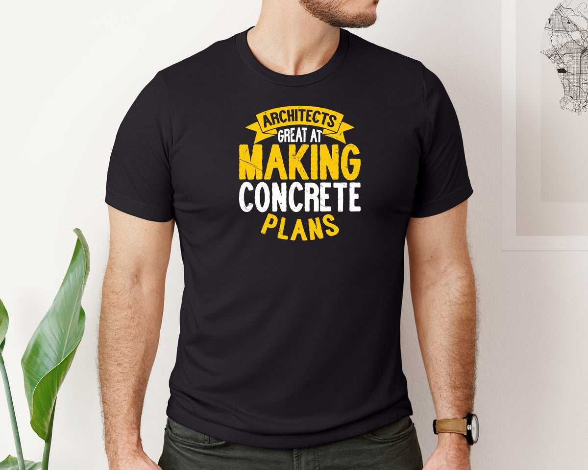 brand:Bella Canvas|color:Black|Architect Architecture T Shirt Design 68 Graphic T-Shirt