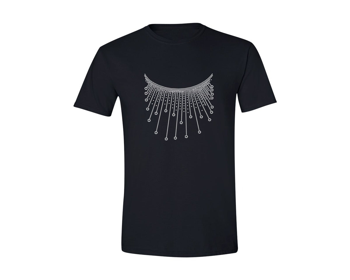 brand:Generic|color:Black|Necklace Rhinestone Templates Design 25