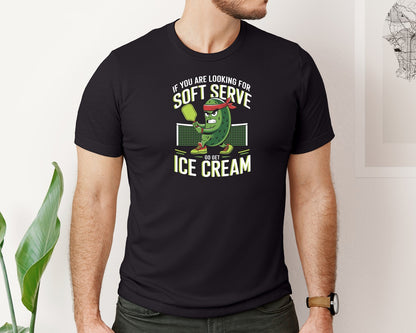 brand:Bella Canvas|color:Black|Funny Pickleball Player Paddleball Lover Graphic T-Shirt