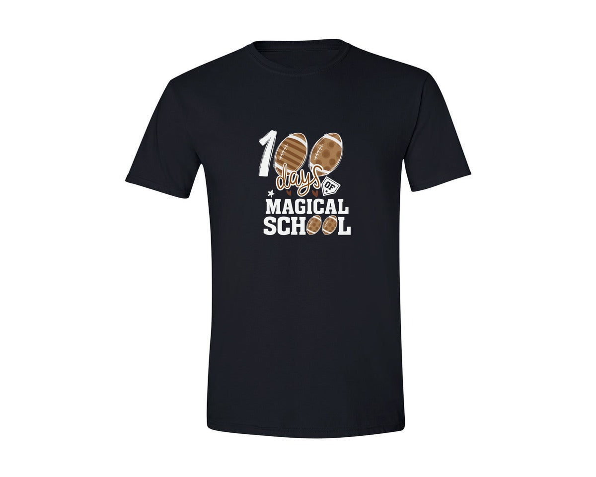 brand:Generic|color:Black|Happy 100 Days Of School T Shirt Design 30 Graphic T-Shirt