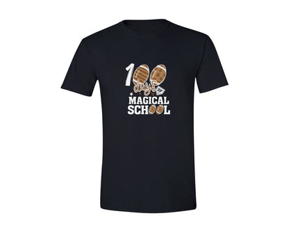 brand:Generic|color:Black|Happy 100 Days Of School T Shirt Design 30 Graphic T-Shirt