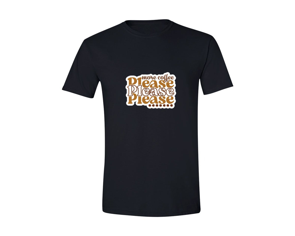 brand:Generic|color:Black|Coffee Stickers Vol 3 2 Graphic T-Shirt