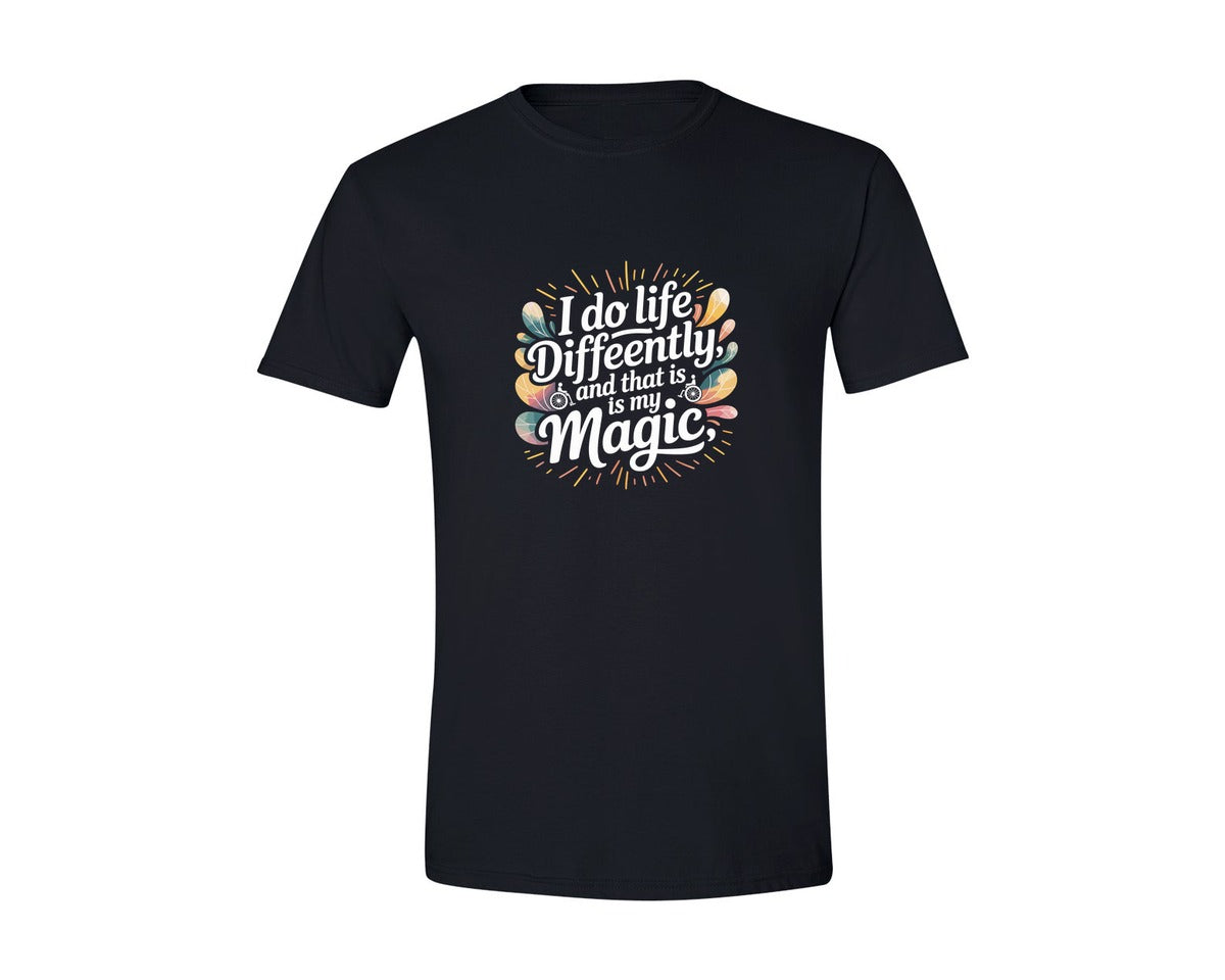 brand:Generic|color:Black|World Disability Day T Shirt 6 Graphic T-Shirt
