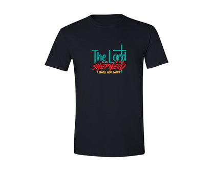 brand:Generic|color:Black|The Lord Is My Shepherd I Shall Not Want 26 Graphic T-Shirt