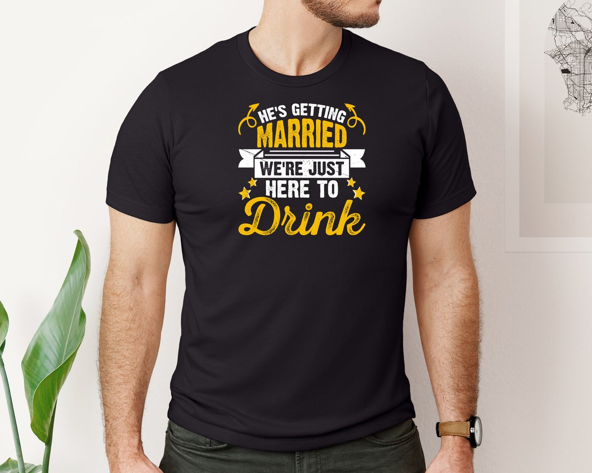 brand:Bella Canvas|color:Black|Bachelor Party 7 T Shirt Design Graphic T-Shirt