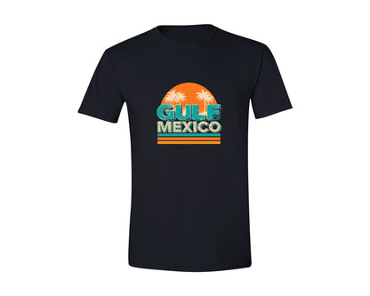 brand:Generic|color:Black|Retro Gulf Mexico T Shirt Design Graphic T-Shirt