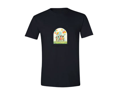 brand:Generic|color:Black|Christian Bible Verse Philippians 44 Graphic T-Shirt