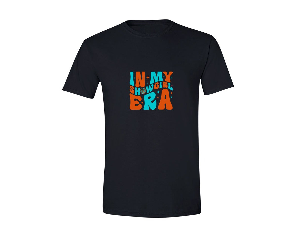brand:Generic|color:Black|In My Showgirl Era Showgirl Graphic T-Shirt
