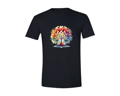 brand:Generic|color:Black|Retro Yoga Zen Lotus Flower