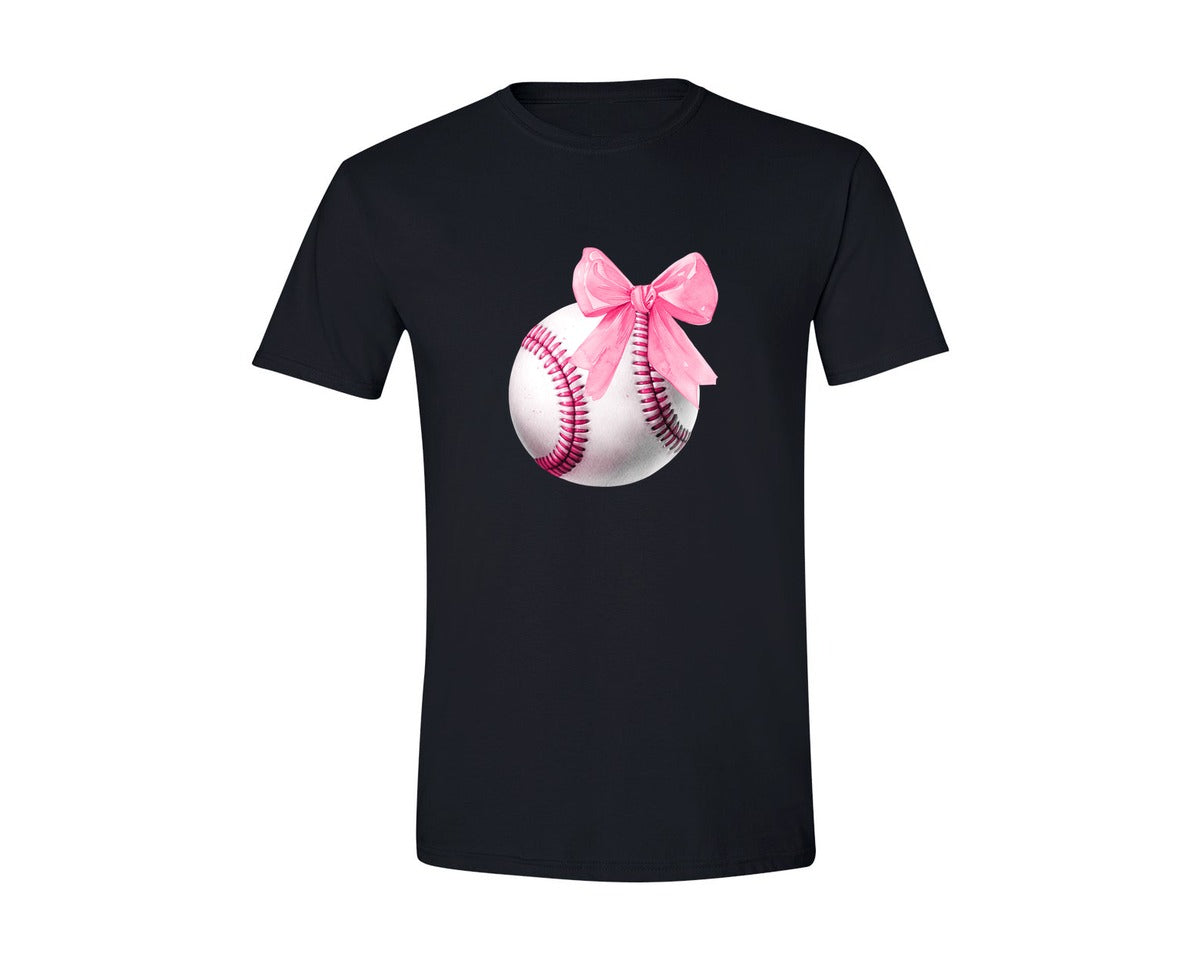 brand:Generic|color:Black|Coquette Bow Baseball Baseball