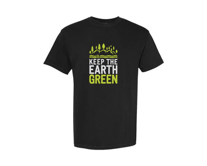 brand:Comfort Colors|color:Black|Keep The Earth Green Environment Cute Graphic T-Shirt