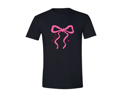 brand:Generic|color:Black|Be Mine Coquette Valentines Day Graphic T-Shirt