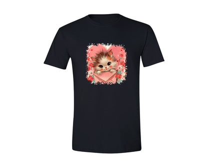 brand:Generic|color:Black|Vintage Valentine Square Tshirt 30 Graphic T-Shirt