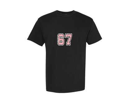 brand:Comfort Colors|color:Black|Funny Six Seven Meme 5 Graphic T-Shirt