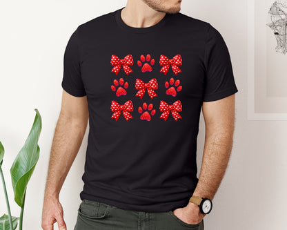 brand:Bella Canvas|color:Black|Valentines Day 2 Graphic T-Shirt