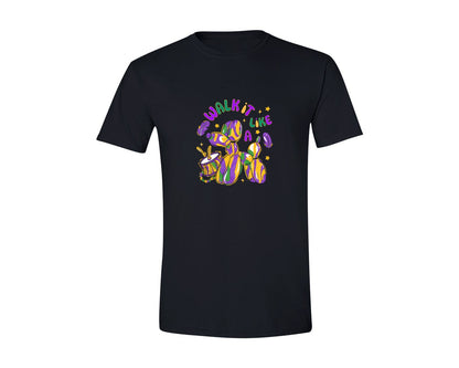 brand:Generic|color:Black|Walk It Like A Dog Mardi Gras 3
