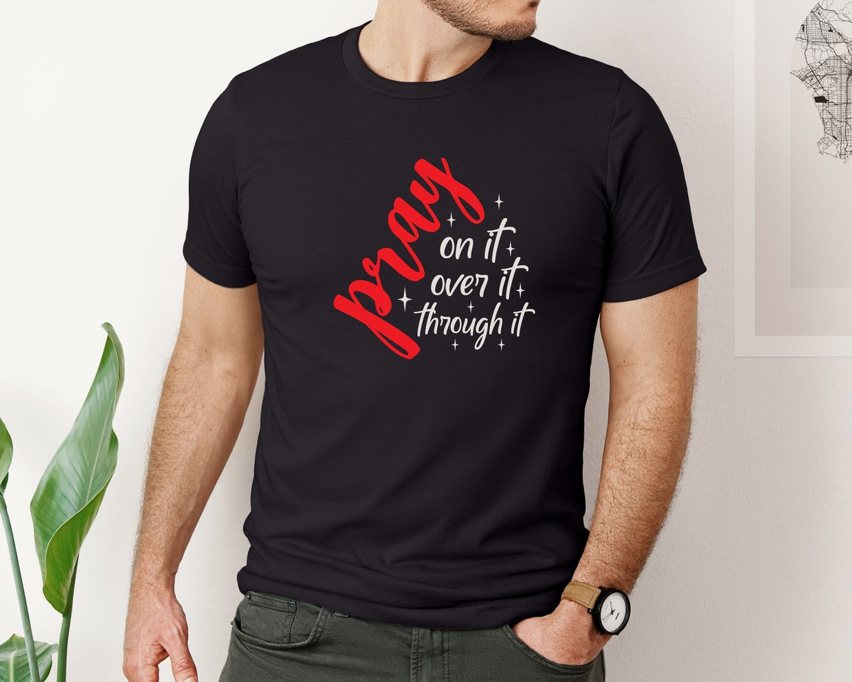 brand:Bella Canvas|color:Black|Christian Faith Based Graphic T-Shirt