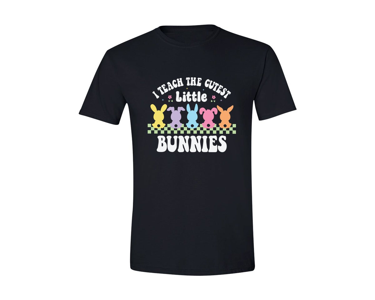 brand:Generic|color:Black|Easter Teacher Retro Bunny Gift