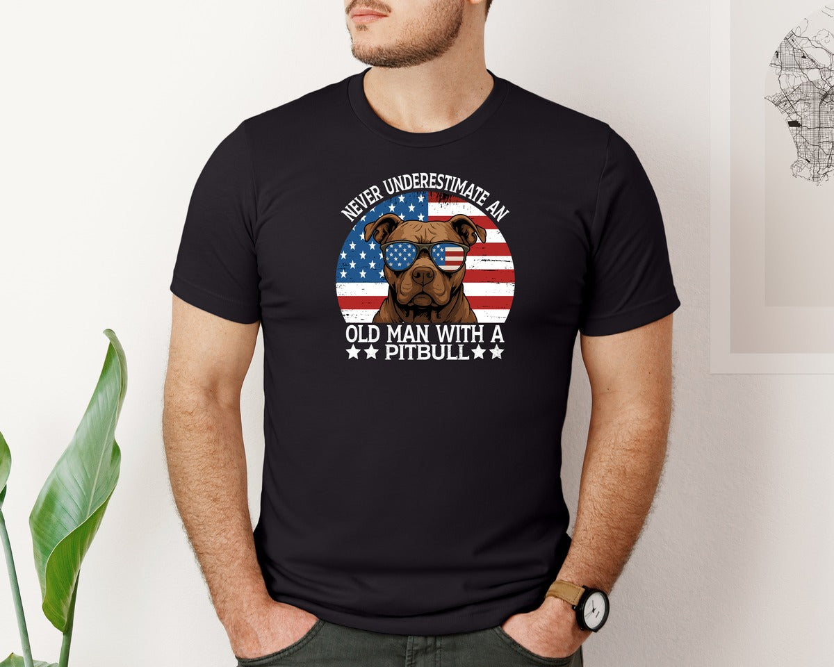 brand:Bella Canvas|color:Black|Never Pitbull Terrier T Shirt Graphic T-Shirt