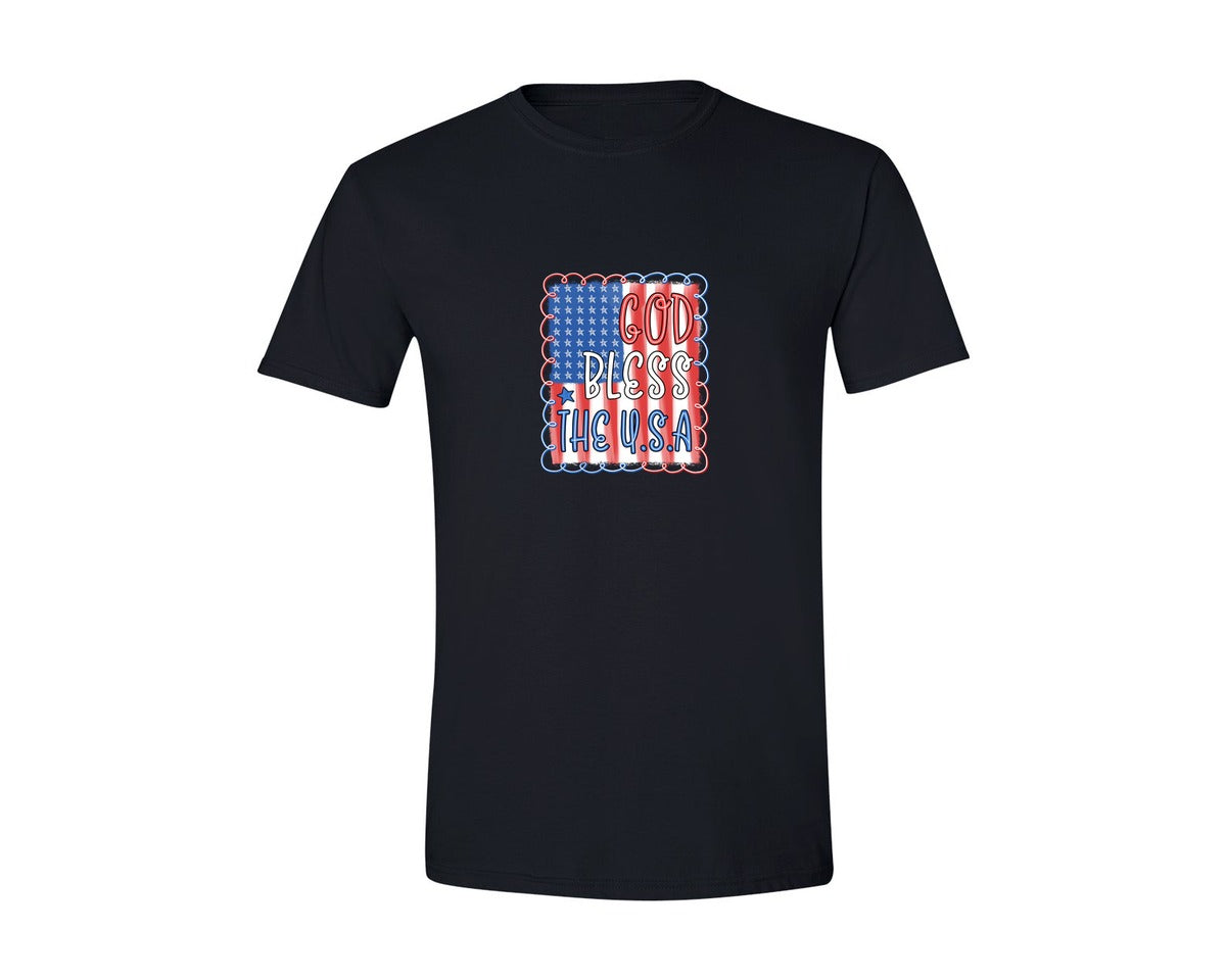 brand:Generic|color:Black|God Bless The Usa 4th Of July
