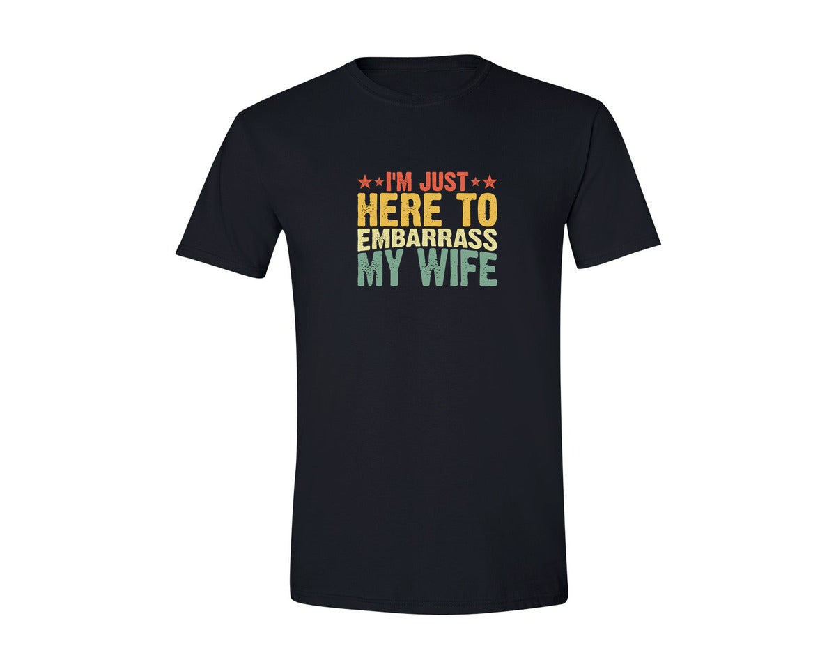 brand:Generic|color:Black|Funny Husband Quotes Shirt Graphic T-Shirt