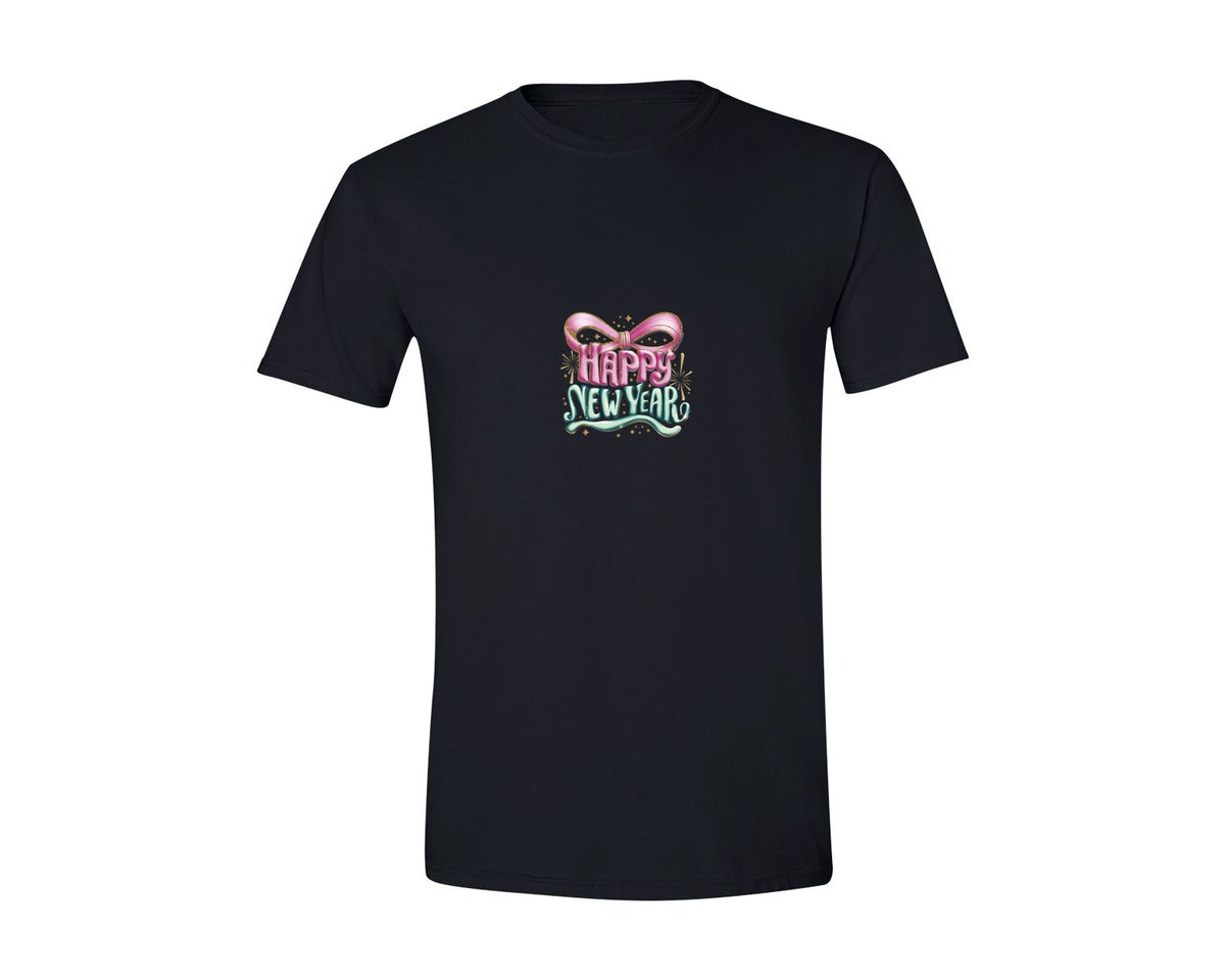 brand:Generic|color:Black|Happy New Year 2026 Pngglitter New Year 5 Graphic T-Shirt