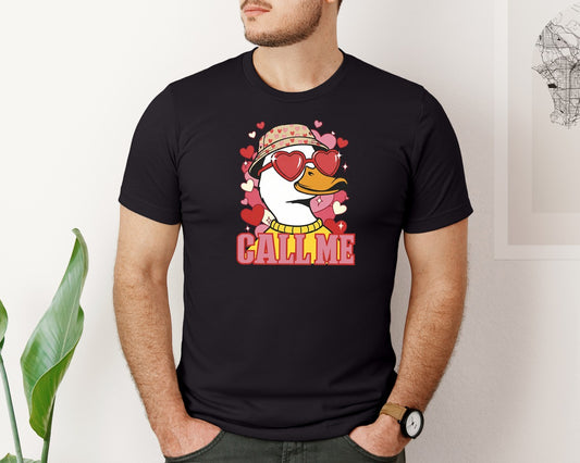 Kall Me Silly Goose Valentine Graphic T-Shirt