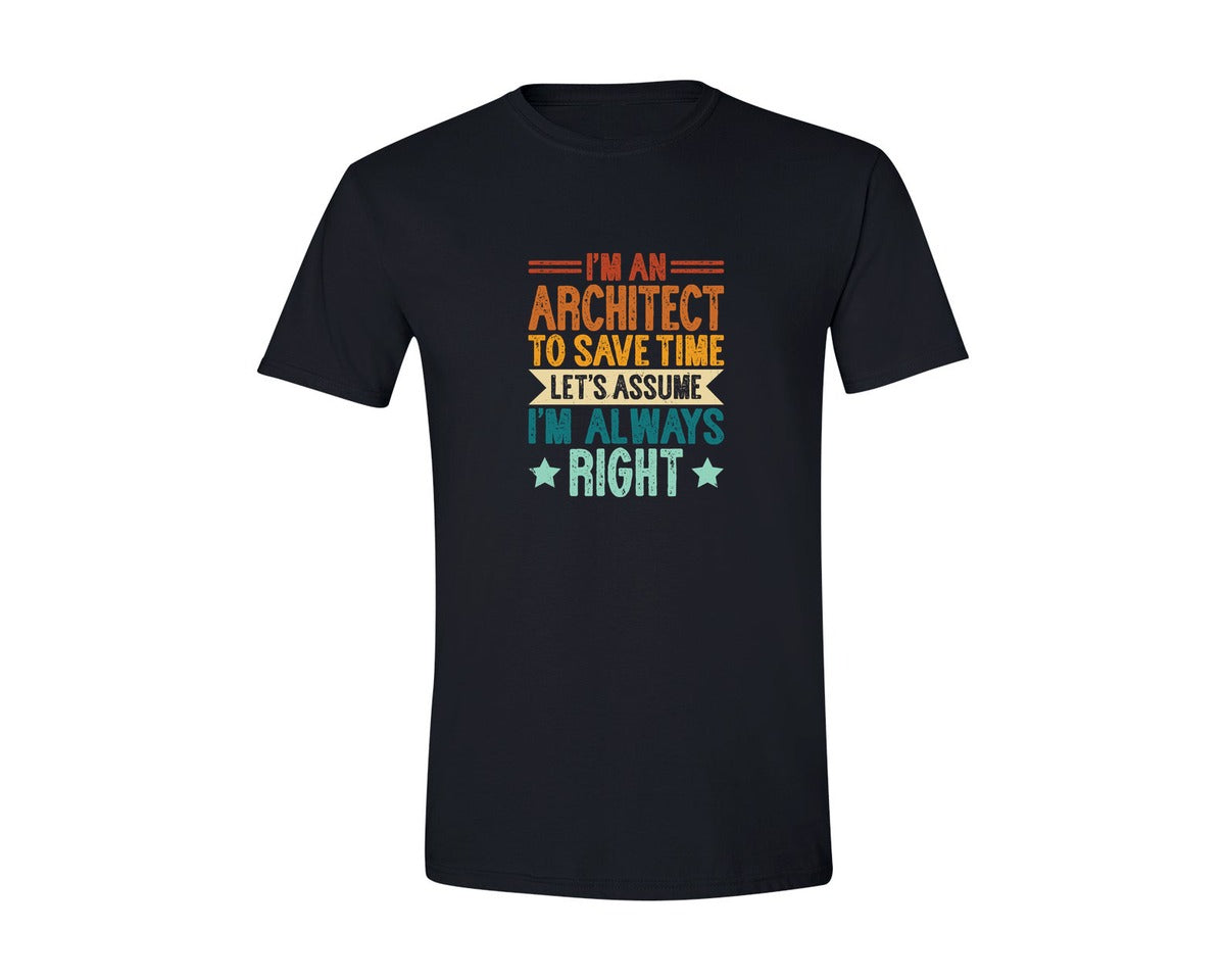 brand:Generic|color:Black|Architect Architecture T Shirt Design 131 Graphic T-Shirt