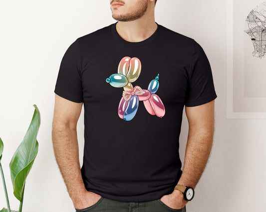 Glam Balloon Dog 3 Graphic T-Shirt