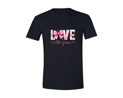 brand:Generic|color:Black|Pink Valentine 5 Graphic T-Shirt