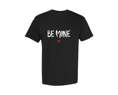 brand:Comfort Colors|color:Black|Be Mine Valentine T Shirt Design 12 Graphic T-Shirt