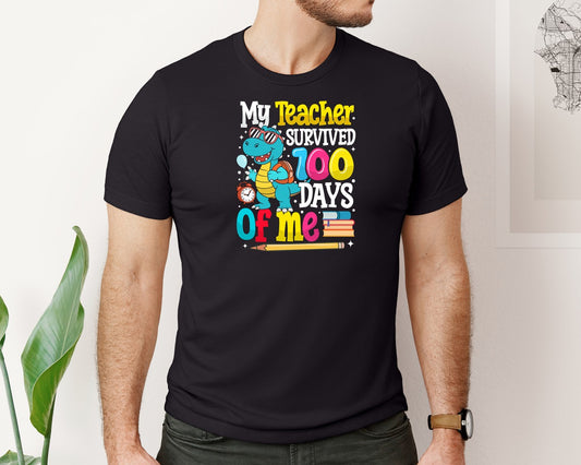100 Days Of School 9 Graphic T-Shirt