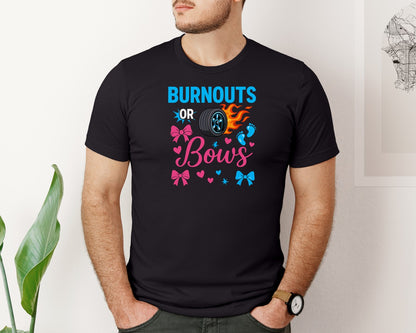 brand:Bella Canvas|color:Black|Burnouts Gender Reveal T Shirt Graphic T-Shirt