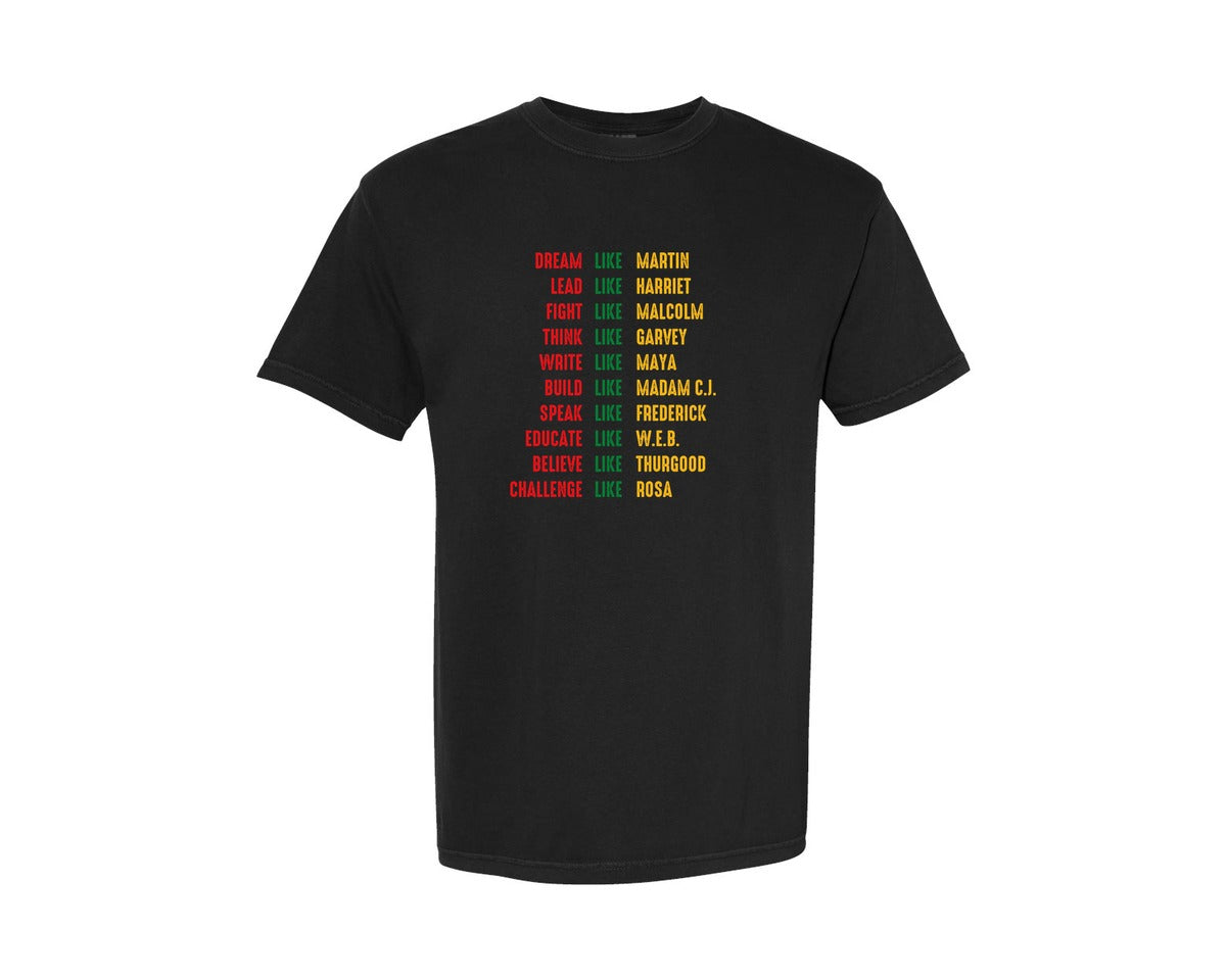 brand:Comfort Colors|color:Black|Black History Shirts Black History Month Graphic T-Shirt
