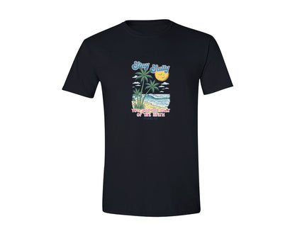 brand:Generic|color:Black|Stay Salty Bible Verse Beach Summer Graphic T-Shirt