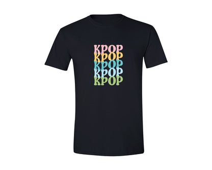 brand:Generic|color:Black|Kpop 4 Graphic T-Shirt