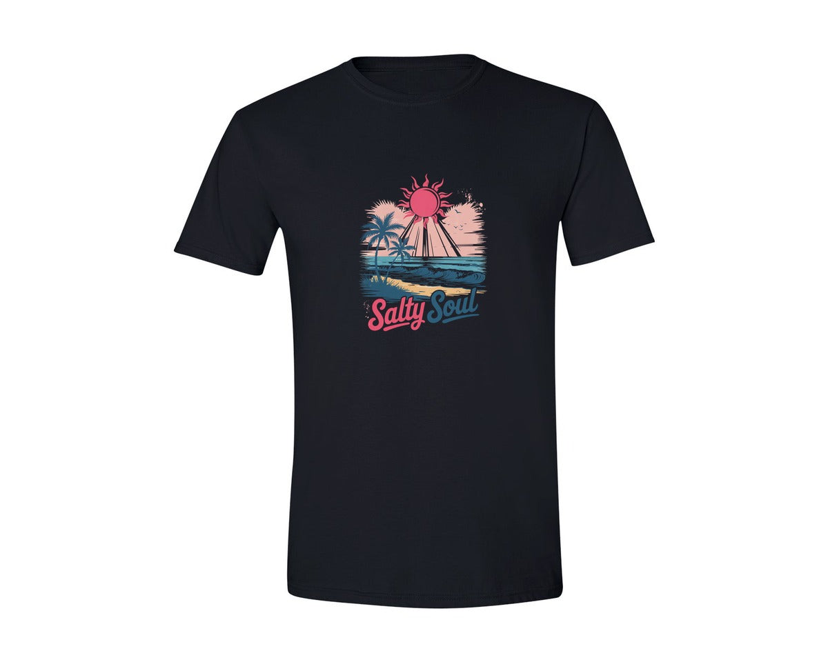 brand:Generic|color:Black|Salty Soul Summer Beach Vibes Trendy