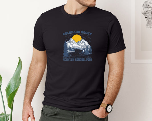 Colorado Rocky Mountain Trendy Tshirt Graphic T-Shirt