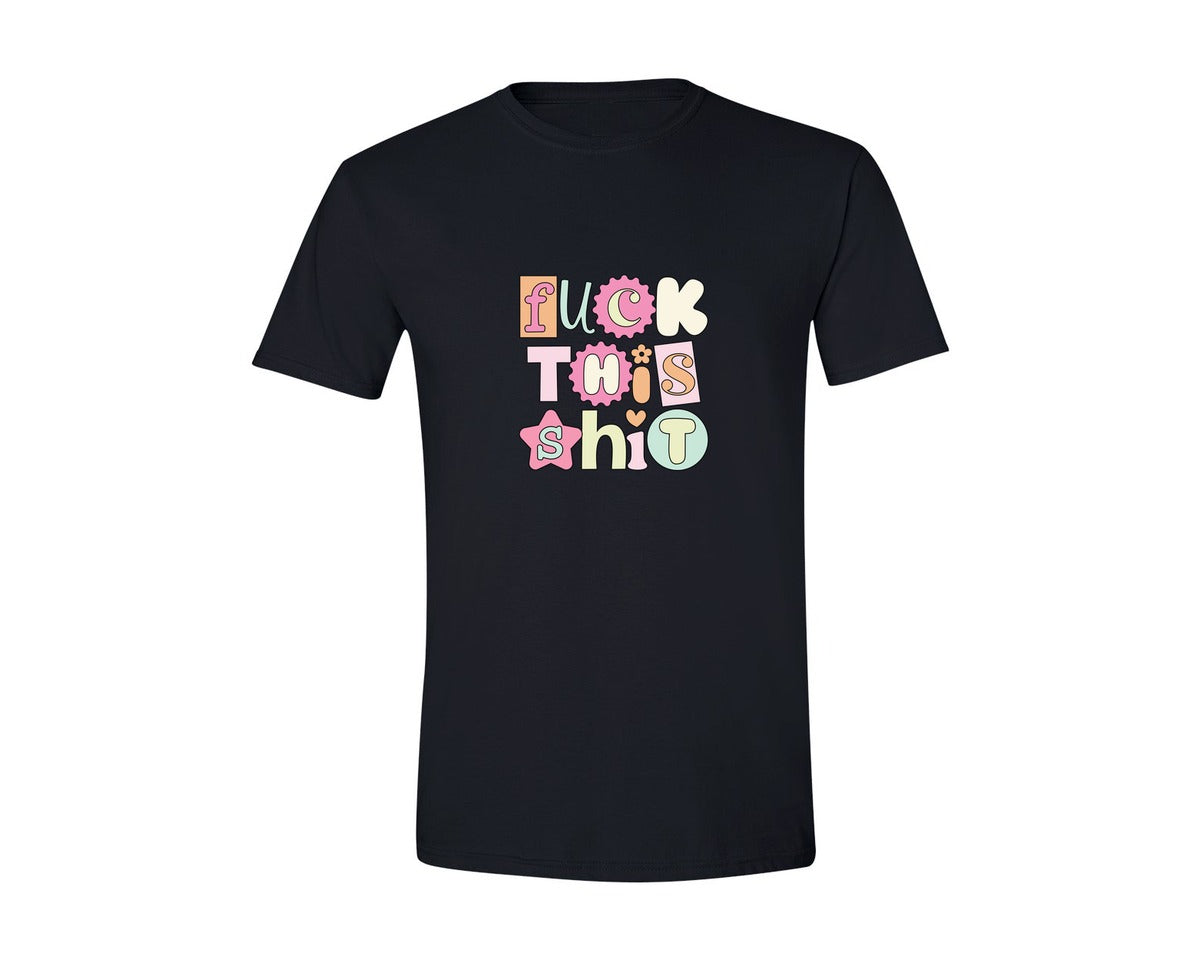 brand:Generic|color:Black|F This Graphic T-Shirt