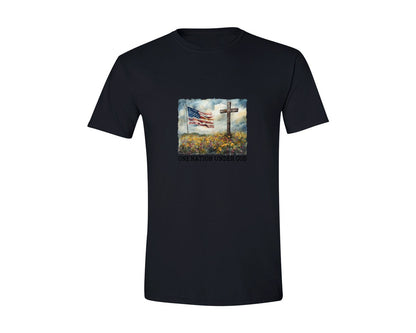 brand:Generic|color:Black|One Nation Under God Png4th Of July 2