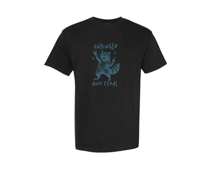brand:Comfort Colors|color:Black|Sarcastic Funny Raccoon Graphic T-Shirt