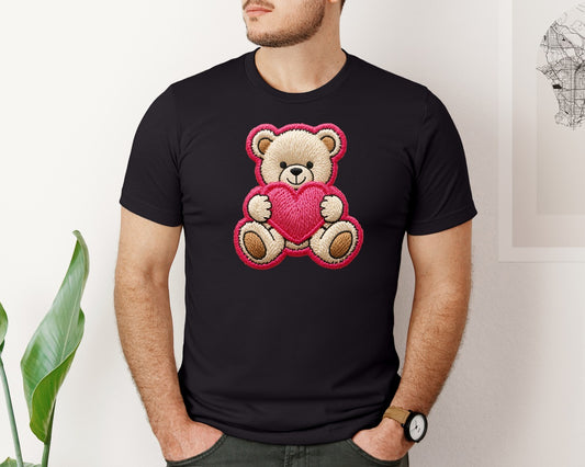 Valentine Teddy Bear Valentine 2 Graphic T-Shirt
