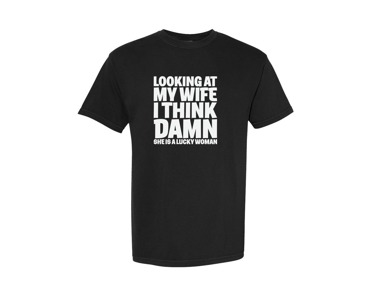 brand:Comfort Colors|color:Black|Mens Funny Dad Joke Quote Gift Shirt Graphic T-Shirt