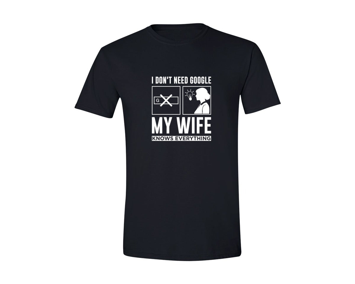 brand:Generic|color:Black|Valentine Day Funny Husband Wife Tshirt 3 Graphic T-Shirt