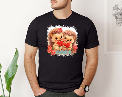brand:Bella Canvas|color:Black|Vintage Valentine Square Tshirt 28 Graphic T-Shirt