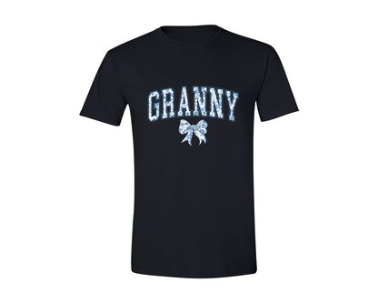 brand:Generic|color:Black|Granny Chinoiserie Blue Coquette Bow